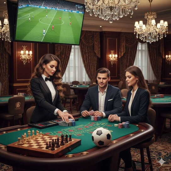 Luxury Slots Casino Interface